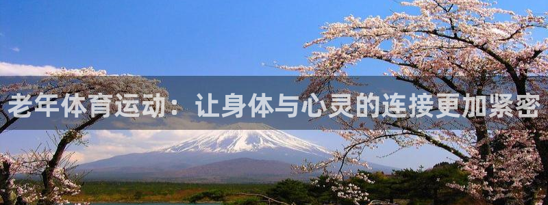 老年体育运动：让身体与心灵的连接更加紧密