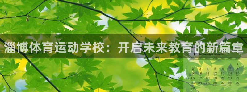 淄博体育运动学校：开启未来教育的新篇章